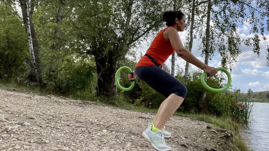 Smovey-Training am Teich