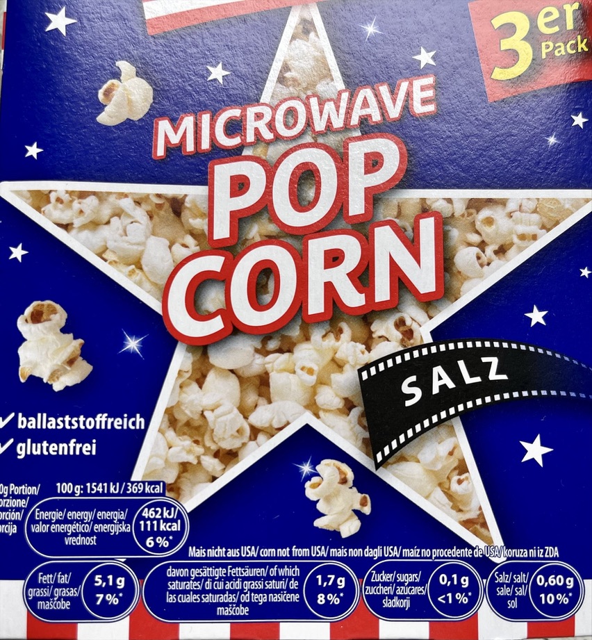 Mikrowellen-Popcorn
